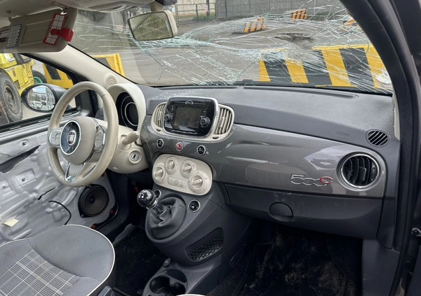 Fiat 500 cena 24900 przebieg: 41900, rok produkcji 2017 z Jelenia Góra małe 301